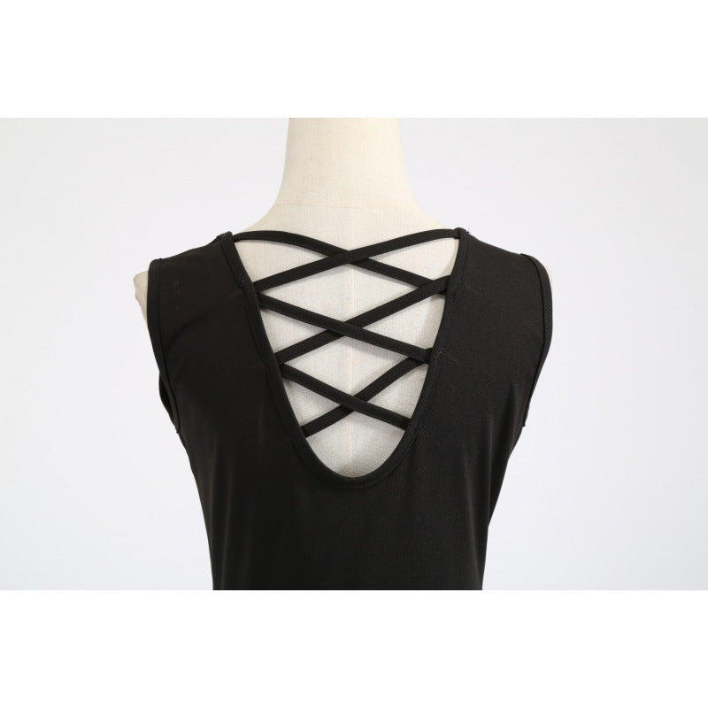 Damen Swingkleid bunt Totenkopf-Design Baumwolle Bindegürtel