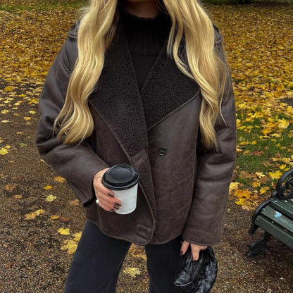 Damen Fleecejacke Kuscheliges Innenfutter Eveloria