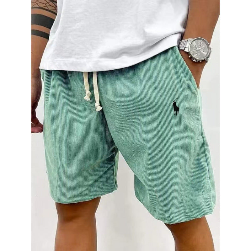 Herren Freizeithose Baumwoll-Mix Gummizug