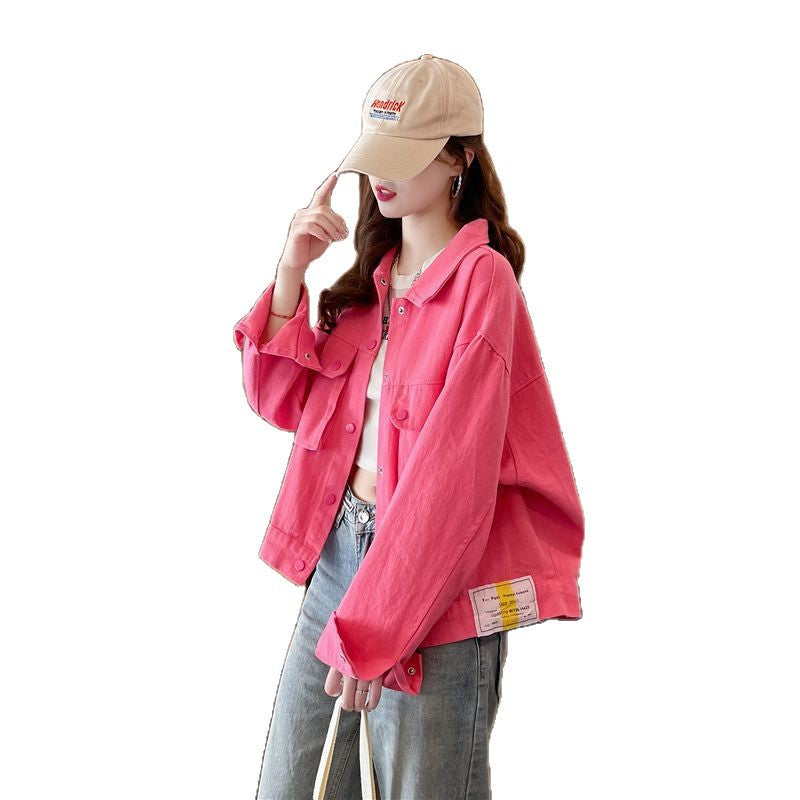 Damen Oversized-Jacke Druckknöpfe Eveloria
