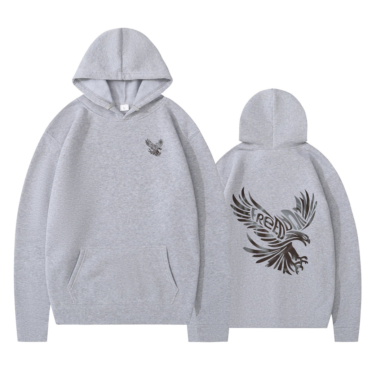 Damen Kapuzenpullover Adlerdesign Weich Eveloria