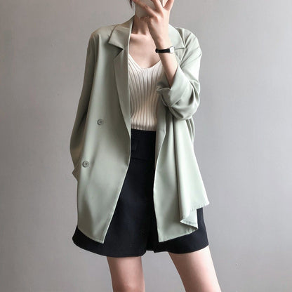 Damen Blazer-Set mit Shorts Modisch Eveloria