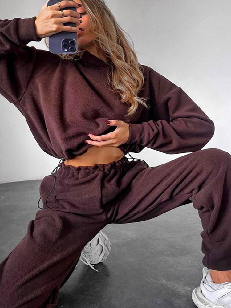 Damen Sweatsuit Kuschelig Eveloria