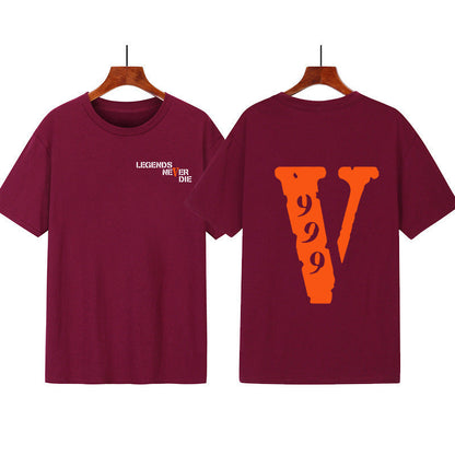 Damen T-Shirt mit originellem Schriftzug und kreativem Design Eveloria