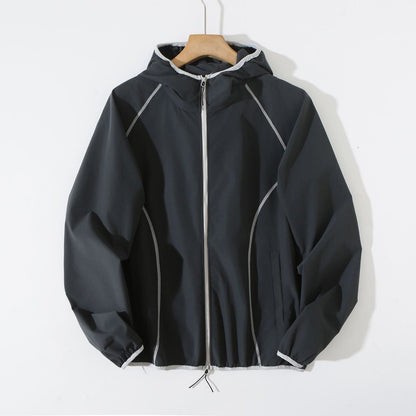 Damen Leichte Windjacke Kapuzenjacke Eveloria