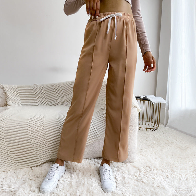 Damen Sporthose Hochtaillig Elastisch Eveloria