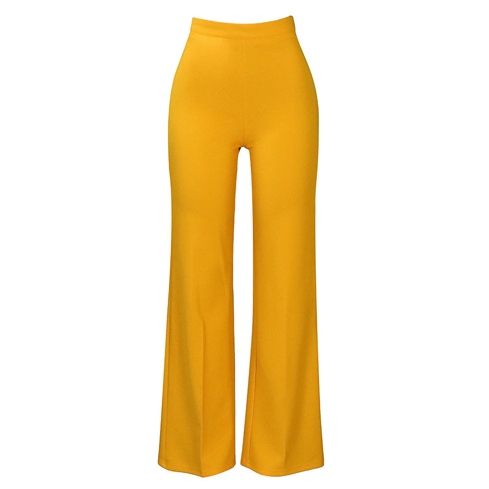 Damen High-Waist-Hosen Figurbetonter Stil Eveloria