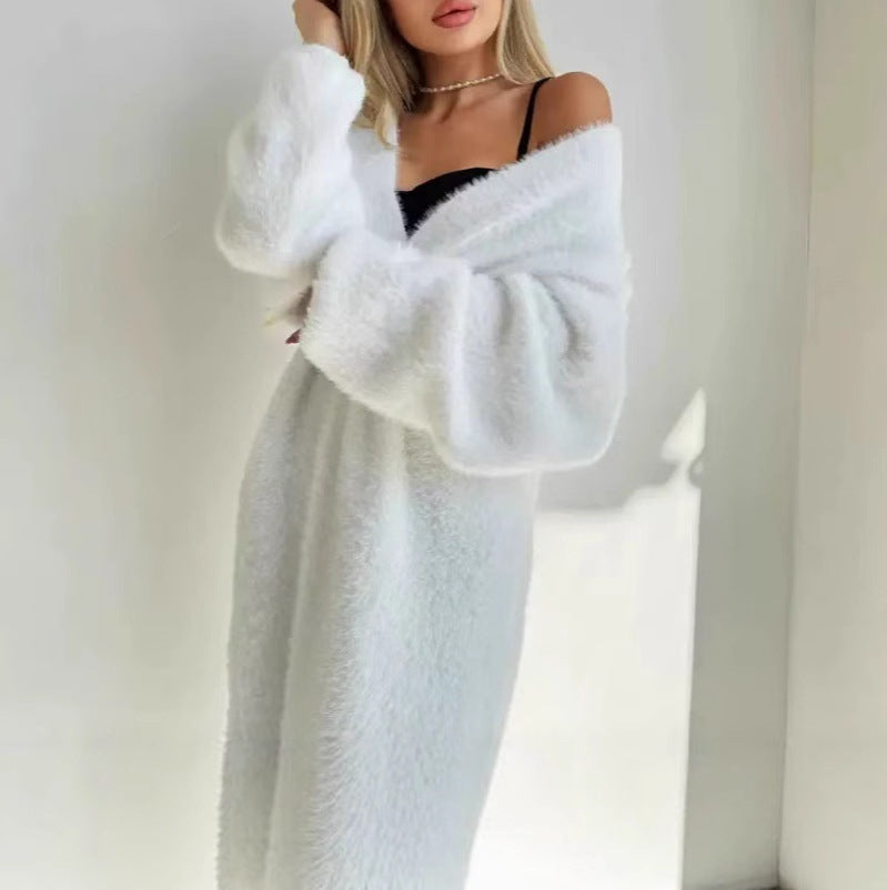 Damen Strickmantel Eveloria Elegantes Design - Eveloria