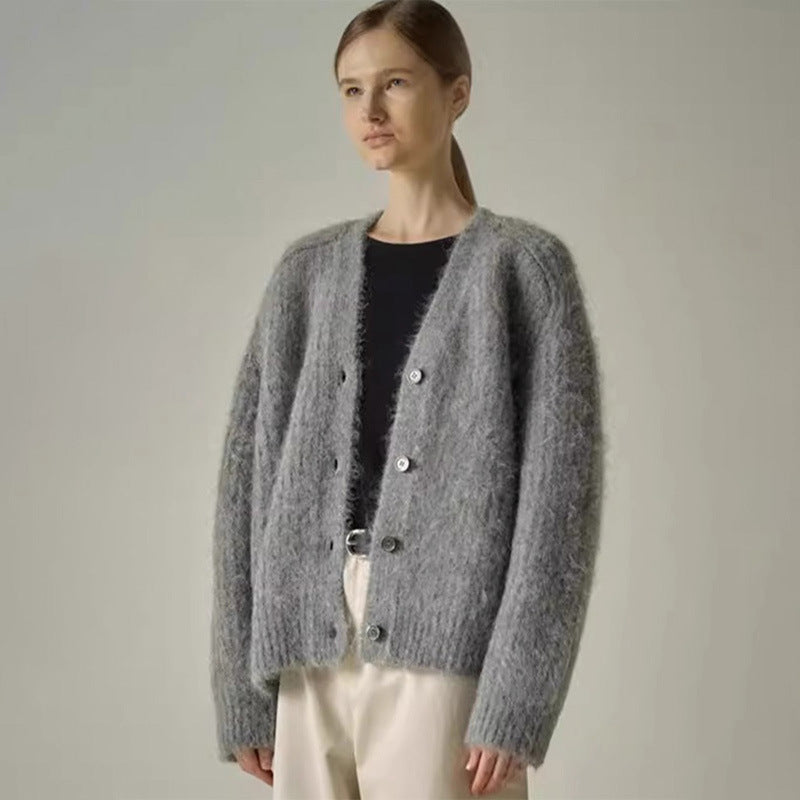 Damen Strickjacke Kuschelig Eveloria - Eveloria
