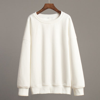 Eveloria Damen Oversized Sweatshirt Weiches Innenfutter Lässiger