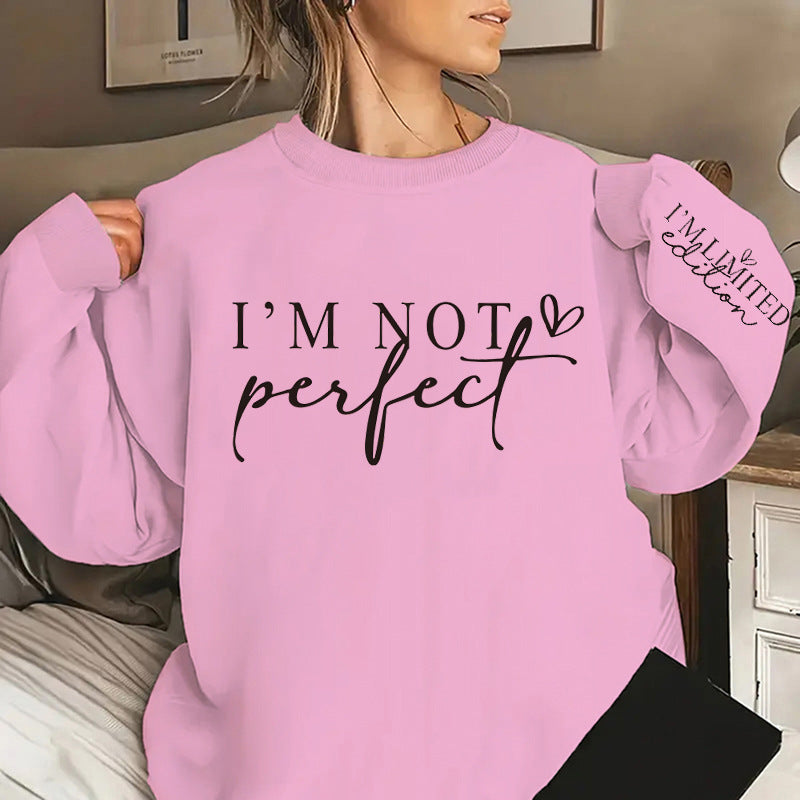 Damen Oversized Pullover mit Aufdruck Eveloria