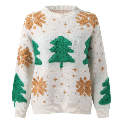 Damen Winterpullover Kuschelfleece Eveloria