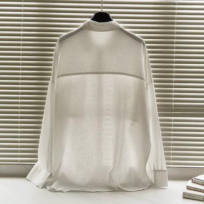 Damen Hemdbluse Lässig Mit Brusttaschen Eveloria