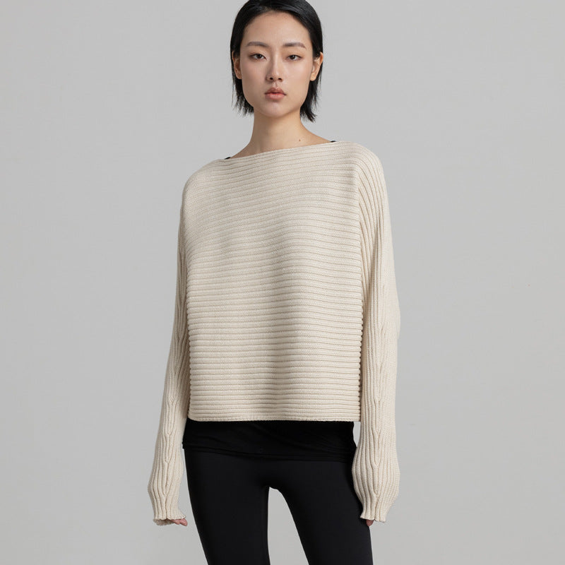 Damen Strickpullover Eveloria Gemütlich Stylisch