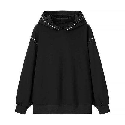 Damen Hoodie mit Nieten Eveloria