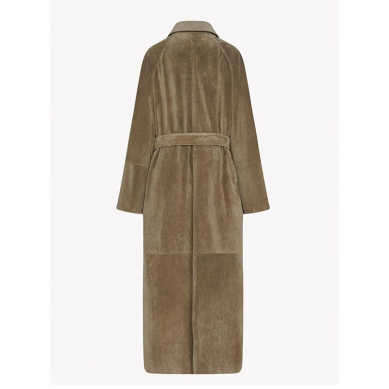 Damen Trenchcoat Wildleder Eveloria