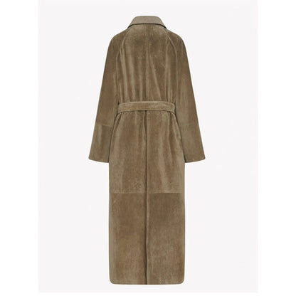 Damen Trenchcoat Wildleder Eveloria