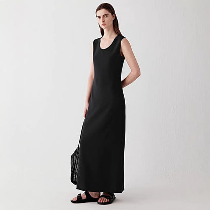 Damen Ärmelloses Maxikleid Eveloria Elegantes Design