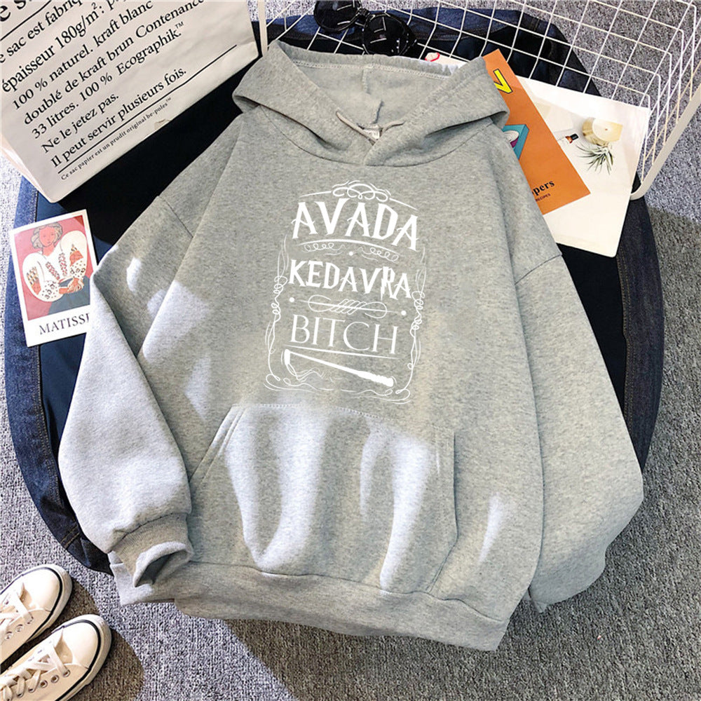 Damen Kapuzenpullover Eveloria mit Grafikdesign