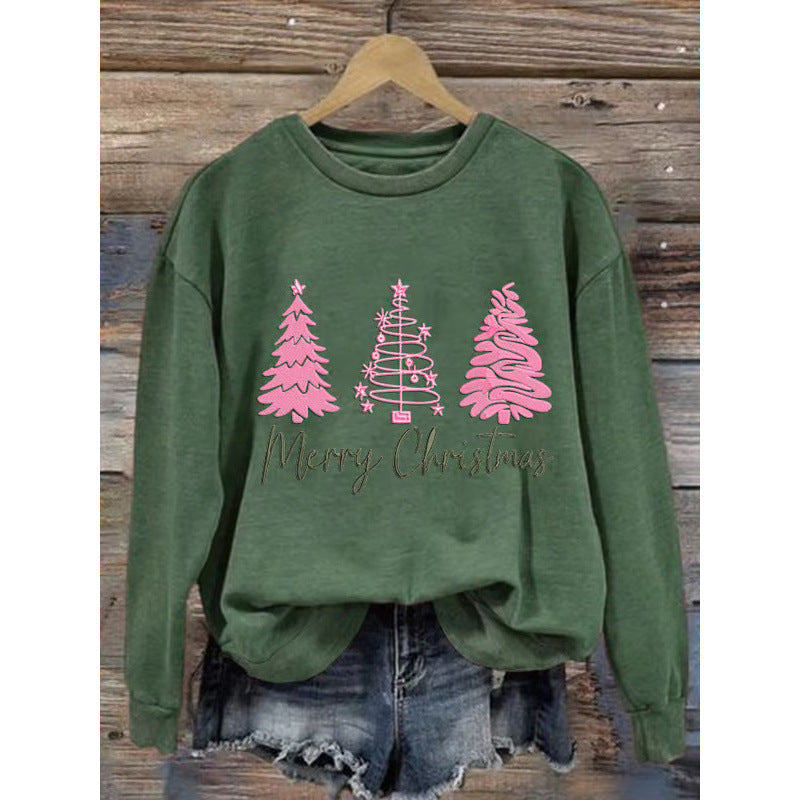 Damen Weihnachtssweatshirt Festlich Gemütlich Rot Eveloria
