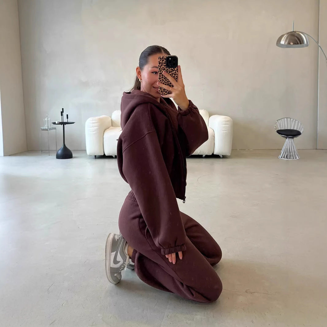 Damen Hoodie-Set Weite Ärmel von Eveloria