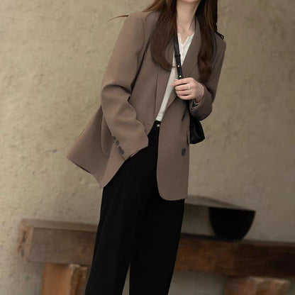 Eveloria Damen Oversize Blazer Elegant