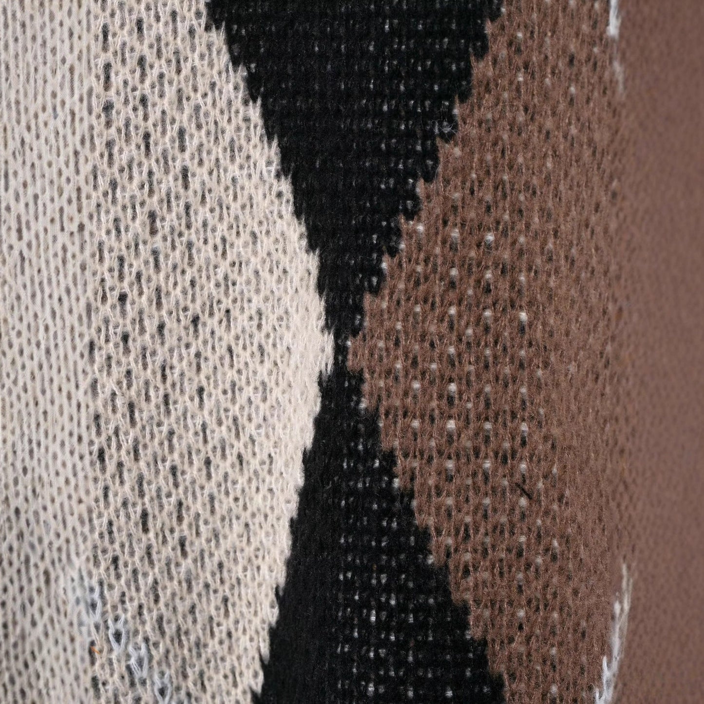 Damen Strickpullover Rautenmuster Eveloria