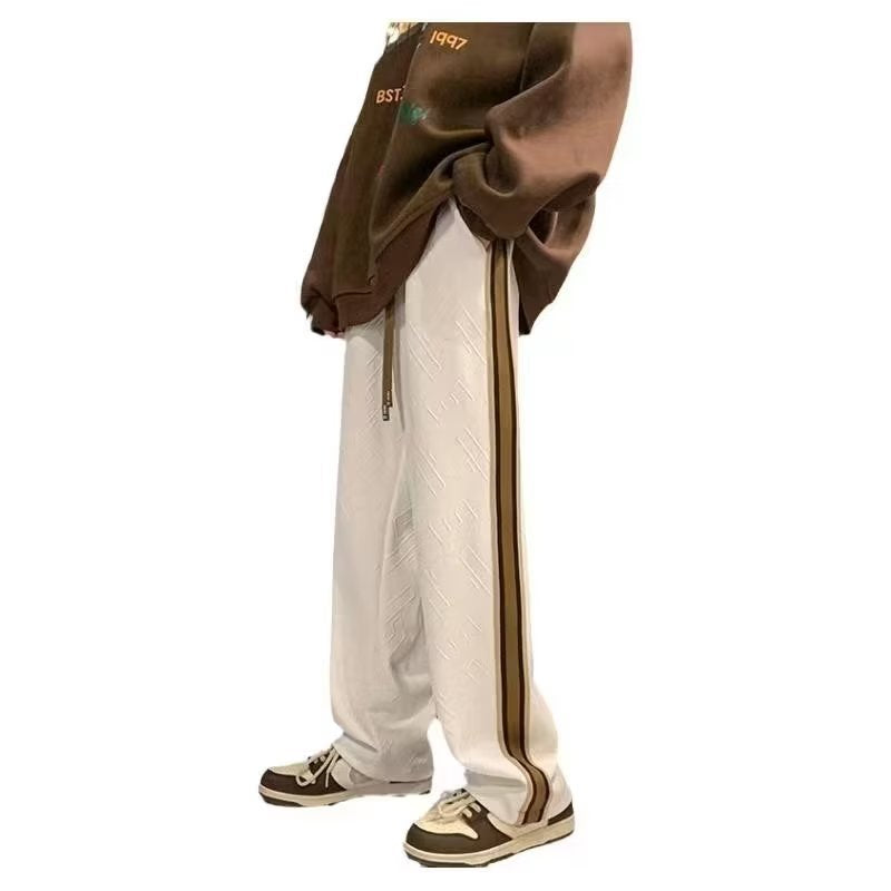 Damen Freizeithose Strukturiertes Design Seitliche Streifen Eveloria