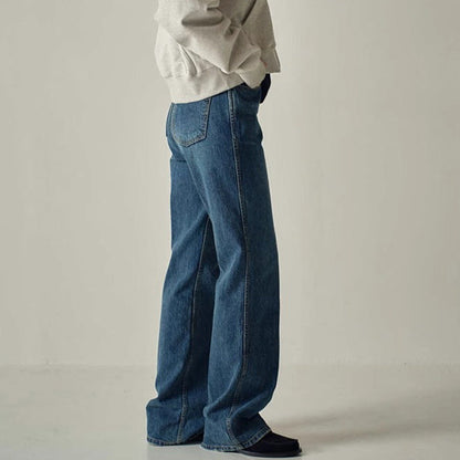 Damen Flare Jeans Eveloria