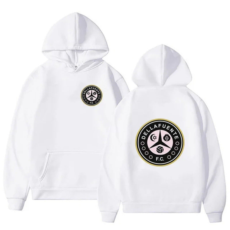 Damen Kapuzenpullover Weiches Fleece Vereinsmotiv Eveloria