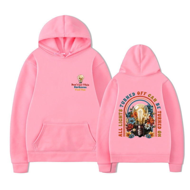 Damen Kapuzenpullover Bunt Entspannte Passform