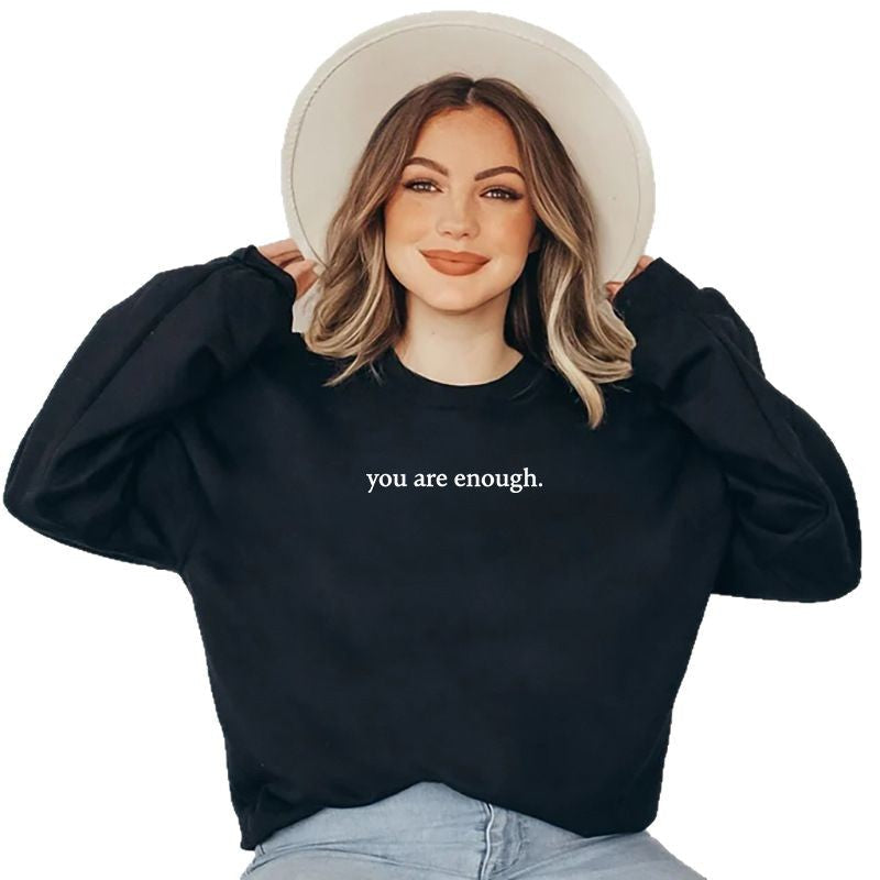 Damen Sweatshirt Inspirierendes Motiv Gemütlicher Schnitt Eveloria
