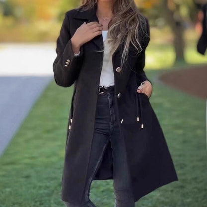 Damen Übergangsjacke Italienischer Schnitt Elegantes Design