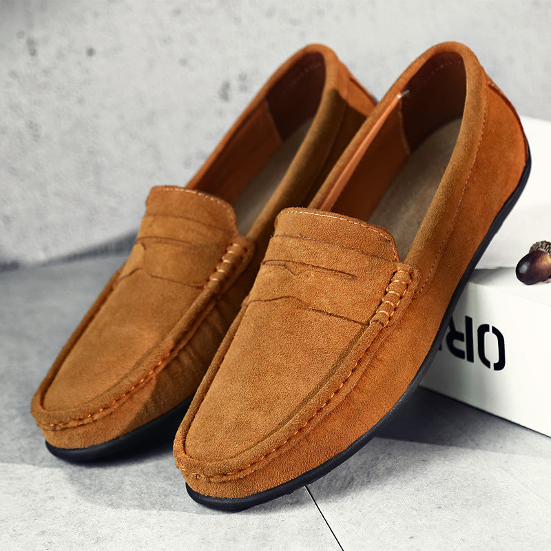 Herren Mokassins Klassisches Lederdesign Bequem
