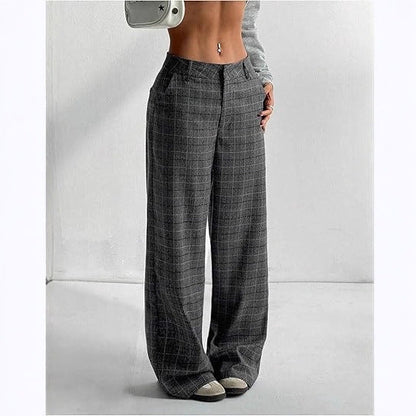 Damen Elegante Karottenhose Komfortschnitt Eveloria
