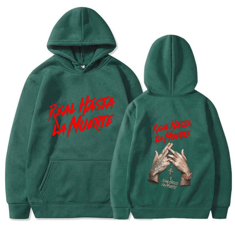 Damen Kapuzensweater Urbaner Stil mit Schriftzug