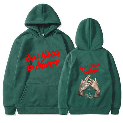 Damen Kapuzensweater Urbaner Stil mit Schriftzug