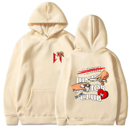 Damen Kapuzenpullover Bequem Grafikdesign Eveloria