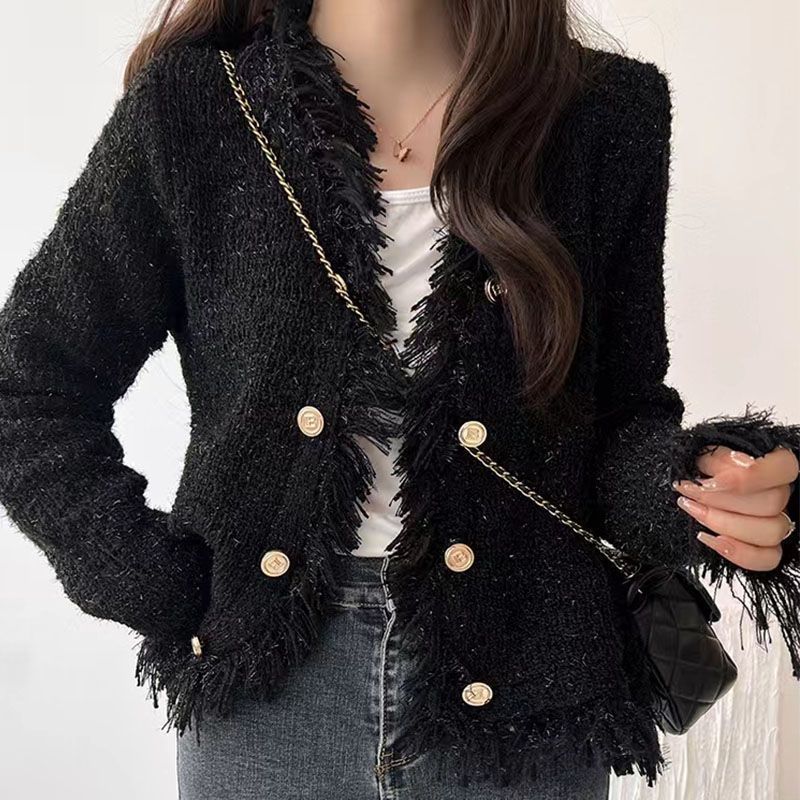 Damen Strickjacke mit Fransen Eveloria wird zu: Eveloria Damen