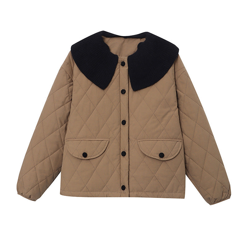 Damen Übergangsjacke Gesteppt Mit Taschen Eveloria