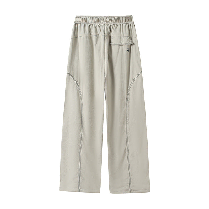 Damen Leichtlaufhose Elastischer Bund Praktische Taschen