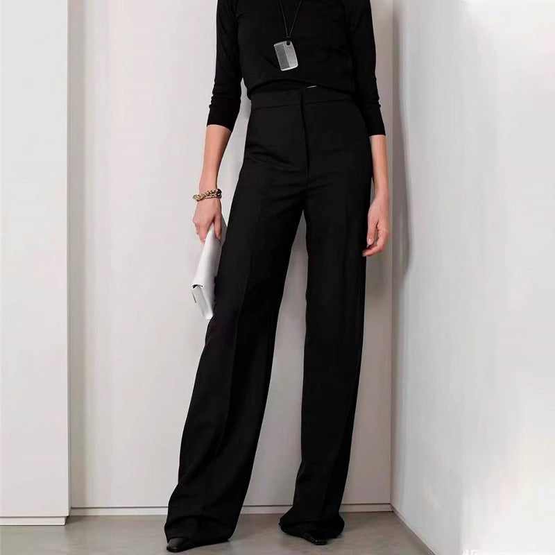 Damen Palazzo-Hose Hochgeschnitten Elegant Eveloria
