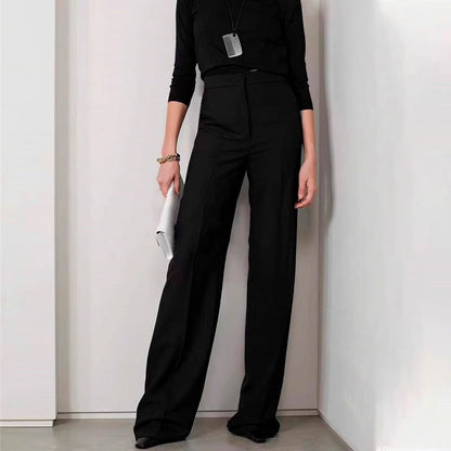 Damen Palazzo-Hose Hochgeschnitten Elegant Eveloria