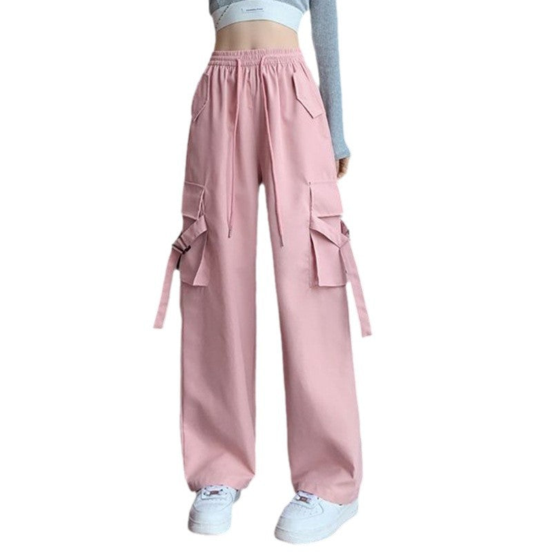 Damen Cargo-Hose Verstellbare Bindebänder Eveloria