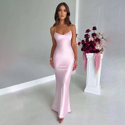 Damen Trägerloses Kleid Slim Fit Eveloria