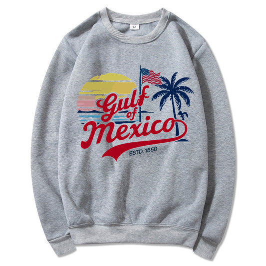 Damen Sweatshirt Grafikdesign Lässig Grau Eveloria - Eveloria