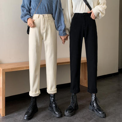 Damen Hochtaillierte Stoffhosen Eveloria