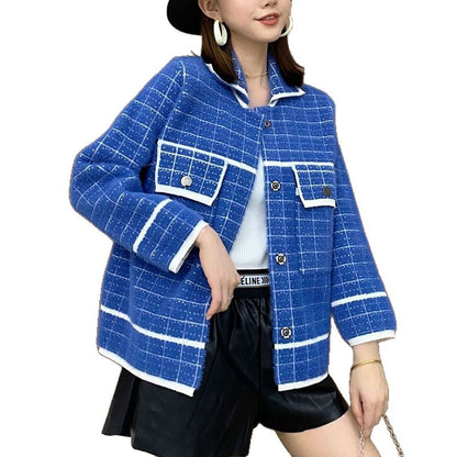 Damen Jacke Modisch Komfortschnitt Eveloria
