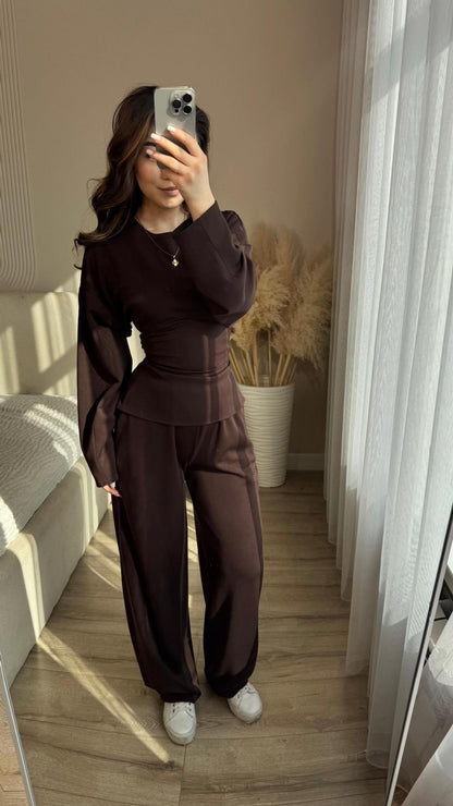 Damen Lounge-Set Komfort Baumwolle Elegantes Design