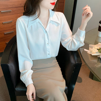 Eveloria Damen Bluse Klassisch Elegant Mit Ruffles Weiß